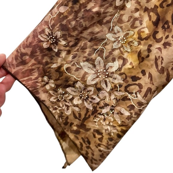 Vintage Brittany Black 90s Y2K Fairycore Blouse v Neck Asymmetrical Sleeve 3X - Picture 3 of 8